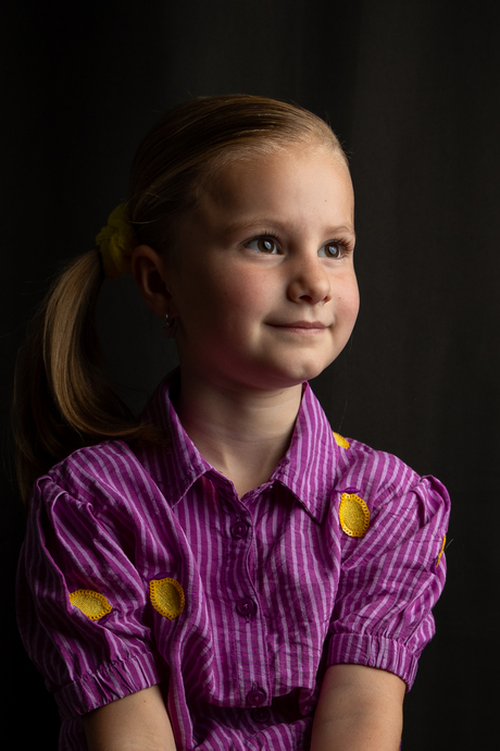 Eerste spontane ervaring portretshoot