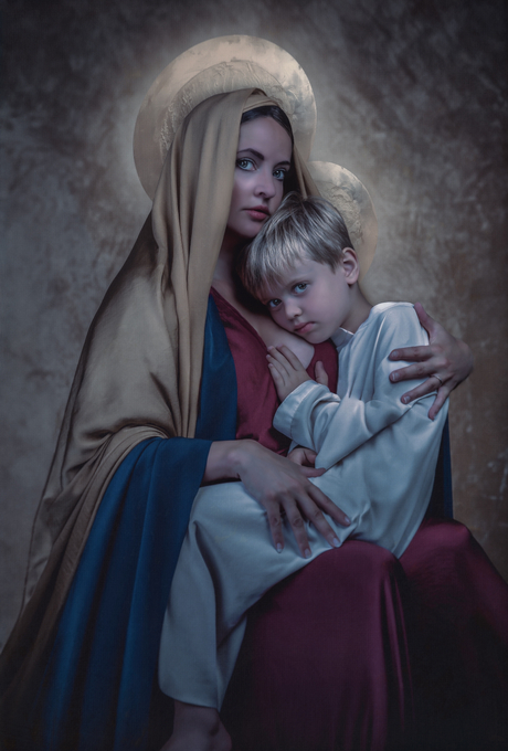 Virgin Mary and Jezus 