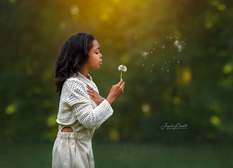Some see a weed, others see a wish ...