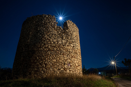 Full Moon Windmill