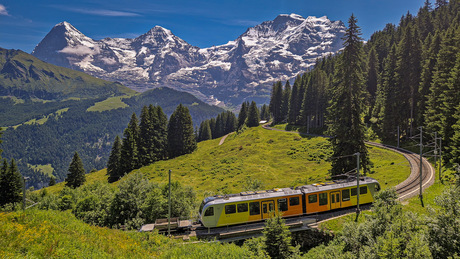  Winteregg- Mürren- Bahn