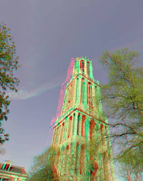 Domtoren Utrecht 2025 3D anagllyph