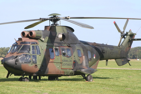 Luchtmacht Cougar heli