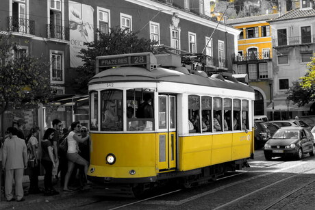 Classic tram Lissabon