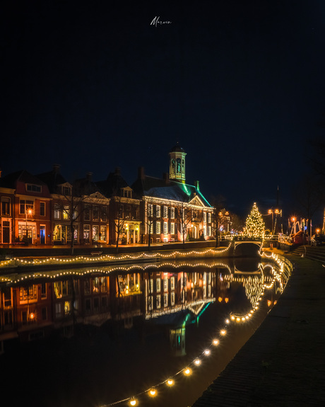 Dokkum by night