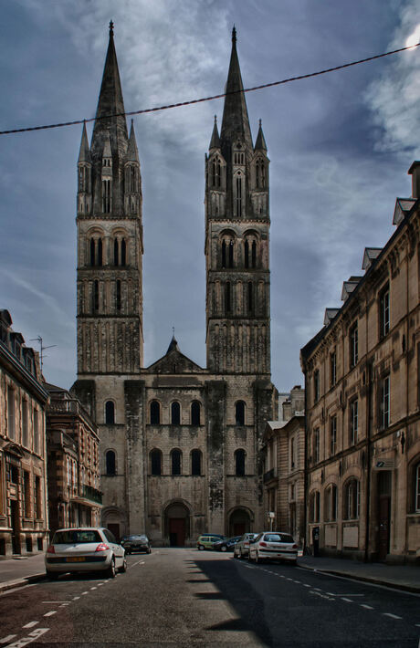 Kerk in Caen Normandië
