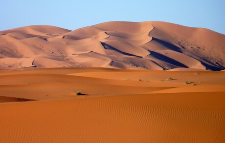 Zandduinen Erg Chebbi Marokko