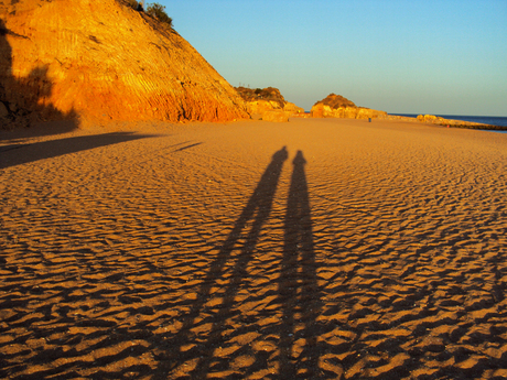 Aliens op het strand