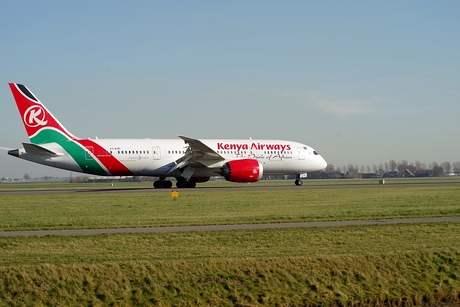 Plane Kenya Airways