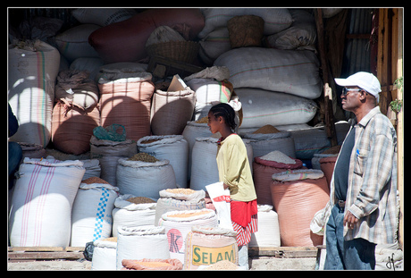 Addis Abeba - markt 2