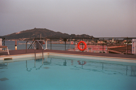 Rooftop pool