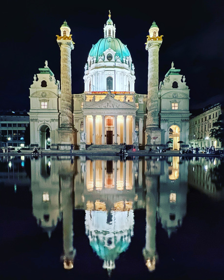 Karlskirche, Wenen. 
