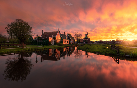 Fire in the sky