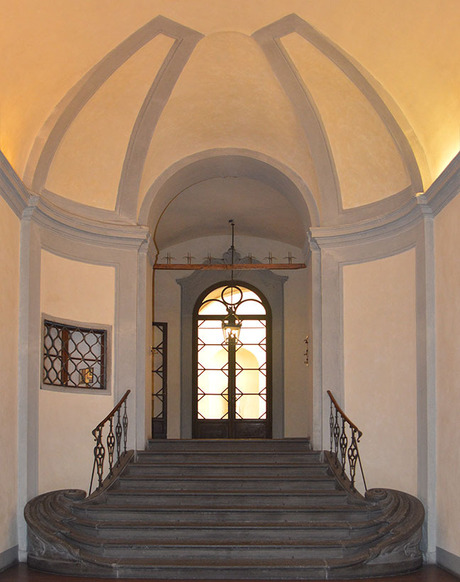 Binnenhal in Italie