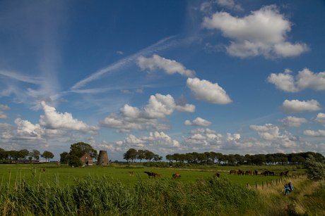 Brabantse lucht boven de Schuddebeurs, Lage Zwaluwe