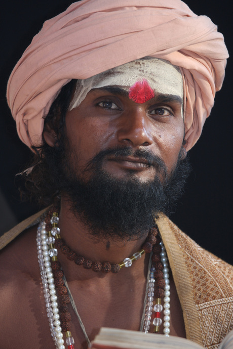 Jonge sadhu uit India