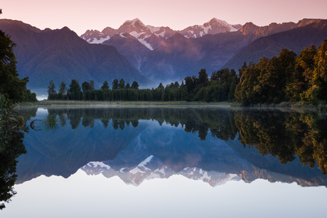 Mirror Lake Nieuw-Zeeland