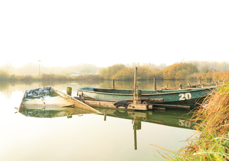 Gezonken boot