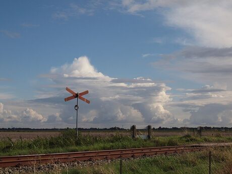 Langs het spoor