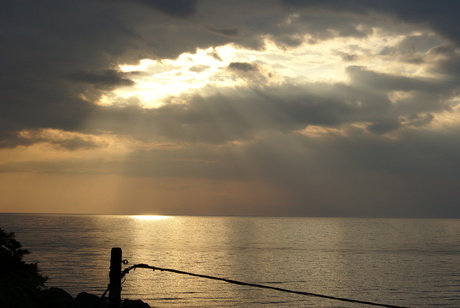 Zonsondergang op Samos 4