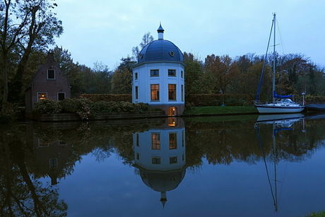 avondsfeer langs de Vecht bij Maarssen