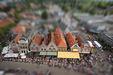 mijn dorp, in tilt shift