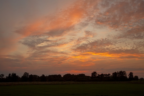 Kleur in de lucht