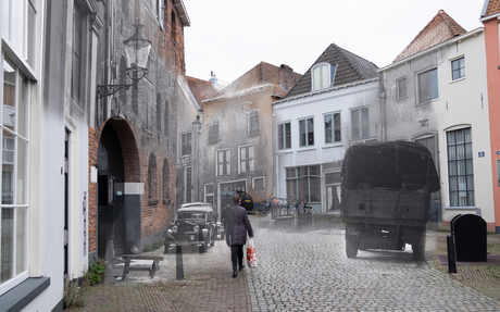 Straat bij de Bergkerk in Deventer, onontdekt verleden