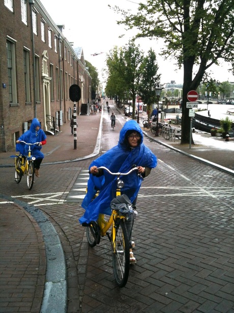 Regen in Amsterdam