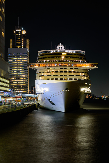 Het cruiseschip MSC Preziosa