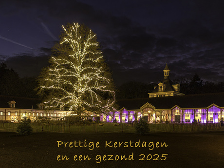 Dit is een foto van de stallen van paleis Het Loo