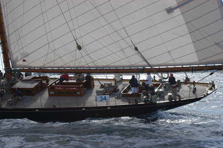 Mariette tijdens Voiles de St. Tropez