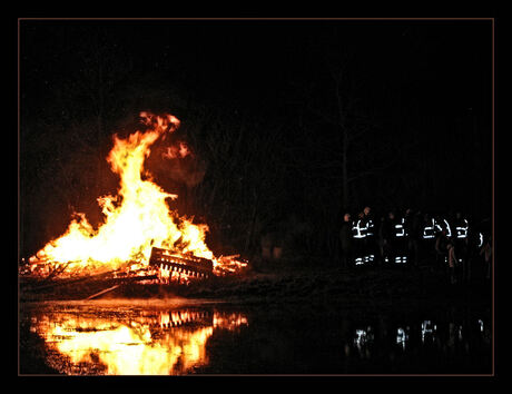 Kerstboomverbranding