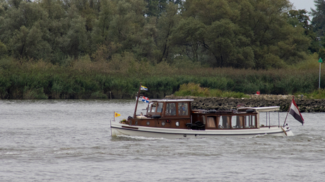 Diep in het water