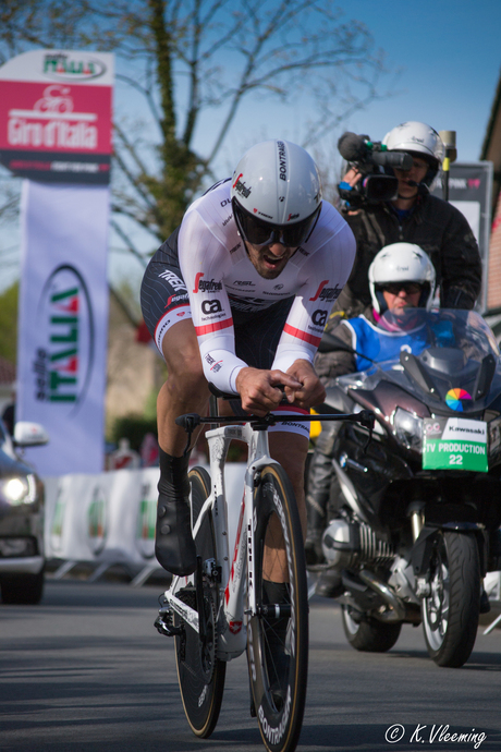 Giro tijdrit Apeldoorn Fabian Cancellara