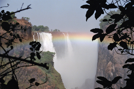 Vic falls in Zimbabwe