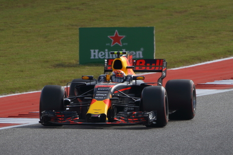 Max Verstappen Formule 1 Austin 2017