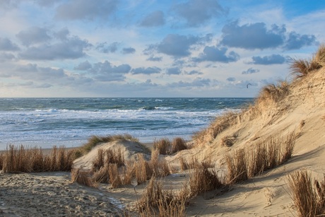 Doorkijkje naar zee.