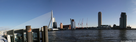 Panorama van de Nieuwe Maas