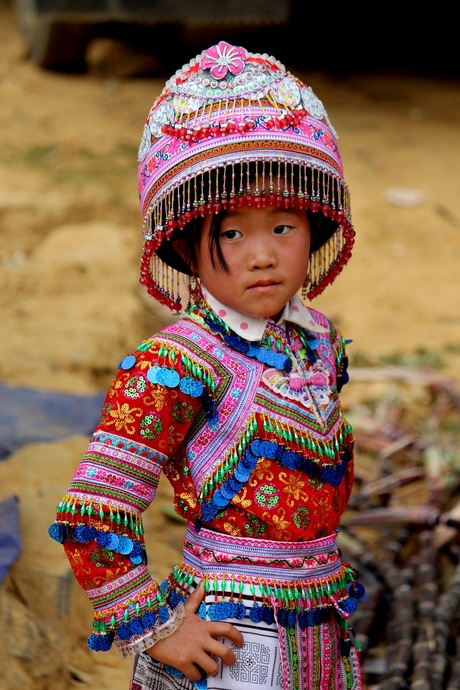 Zaterdagmarkt in Bac Ha