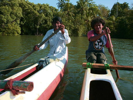 sri-lankan boat trip