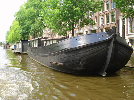 Amsterdam, woonboot