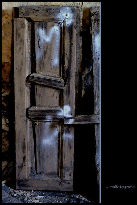een oude deur