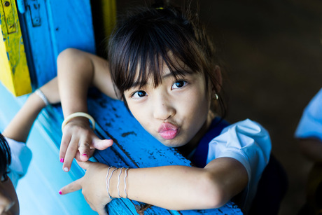 Kid in cambodia