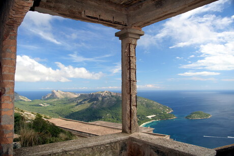 Uitzicht vanaf Mallorca