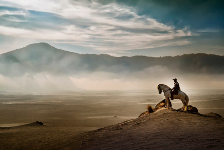 Man On The Desert