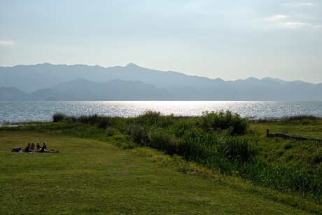Shkodra lake late afternoon