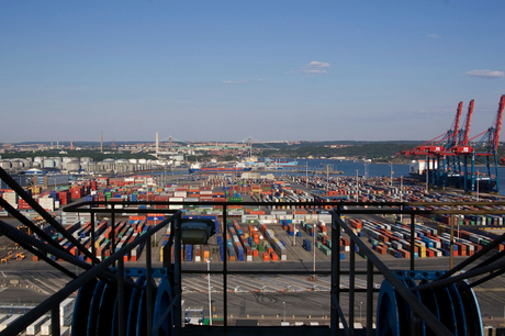 Gotenborg vanuit gantry kraan.jpg