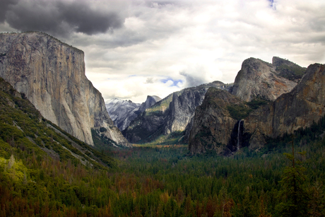 Yosemite valley tunnel view
