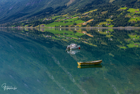Reflectie in Noorwegen 